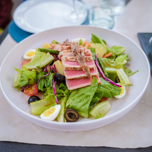 Pomegranate Salsa Verde in Avocado Cups